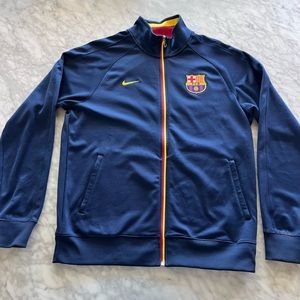 Vintage Barcelona FC Nike Jacket. Size L